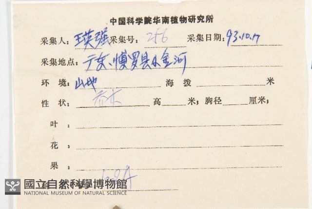 Accession Number:S040740 Collection Image, Figure 2, Total 3 Figures