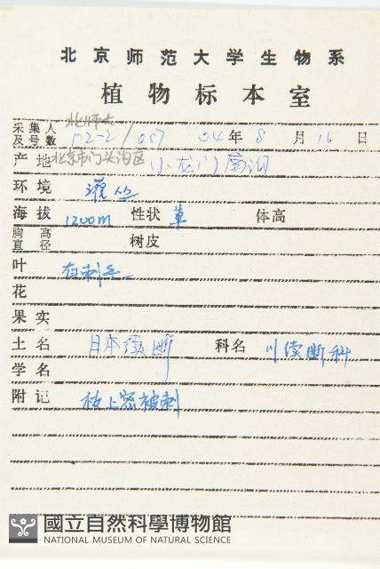 續斷藏品圖，第2張