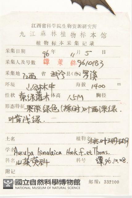 Accession Number:S052164 Collection Image, Figure 2, Total 2 Figures