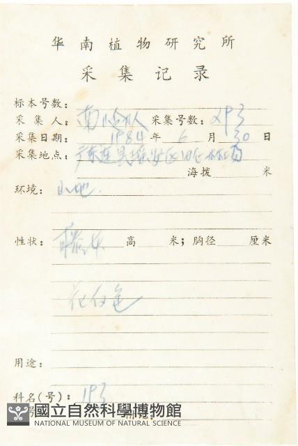 長萼栝樓藏品圖，第2張