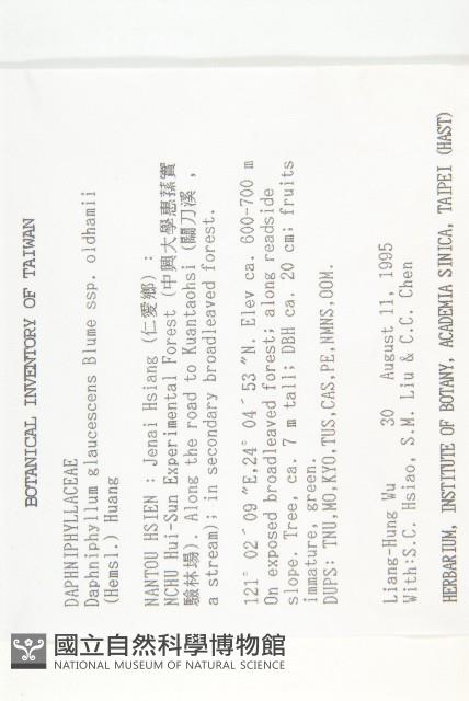 耿氏虎皮楠藏品圖，第2張