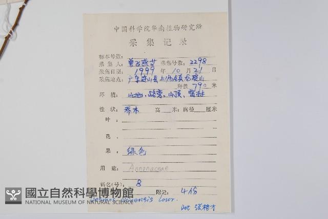 假鷹爪藏品圖，第2張