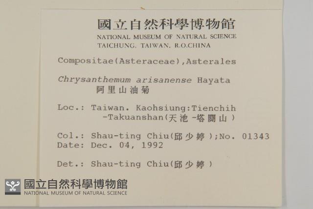 阿里山油菊藏品圖，第2張