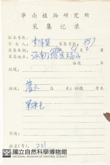 Accession Number:S033920 Collection Image, Figure 5, Total 6 Figures