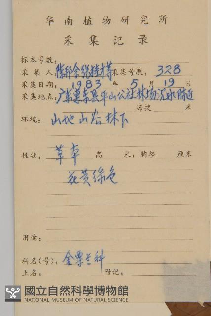 草珊瑚、紅果金粟蘭藏品圖，第2張