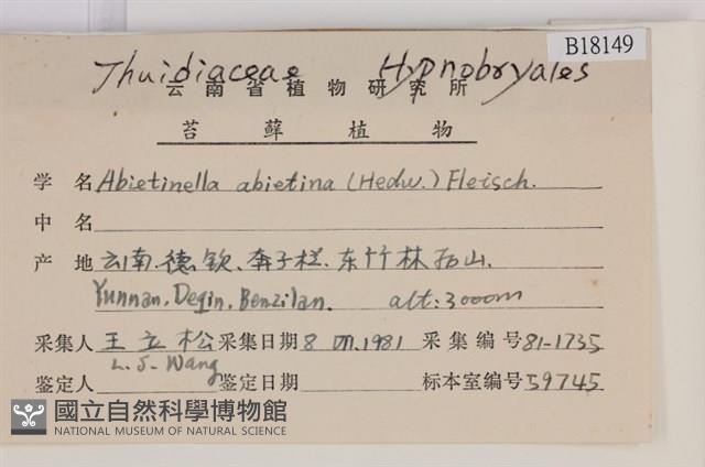 山羽蘚藏品圖，第2張