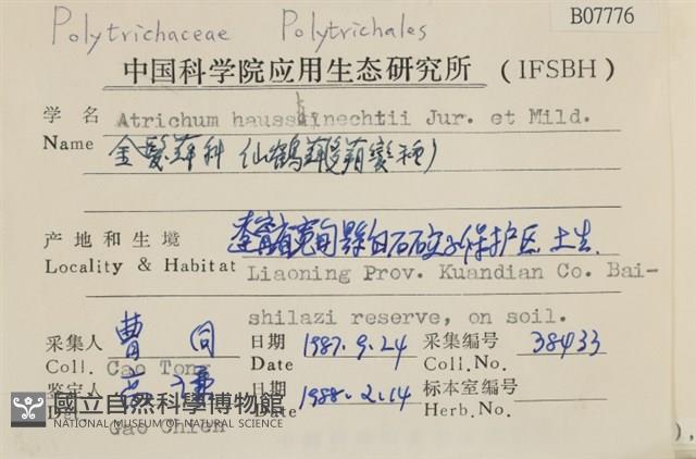 仙鶴蘚藏品圖，第2張