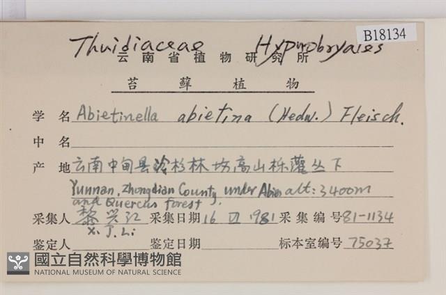 山羽蘚藏品圖，第2張