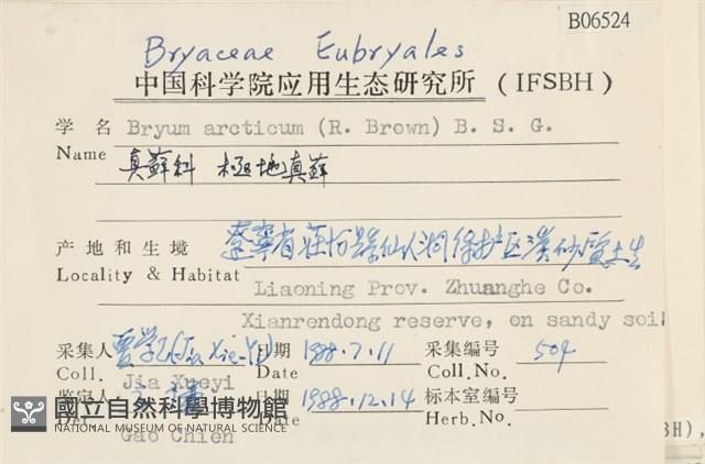 極地真蘚藏品圖，第2張