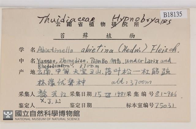 山羽蘚藏品圖，第2張