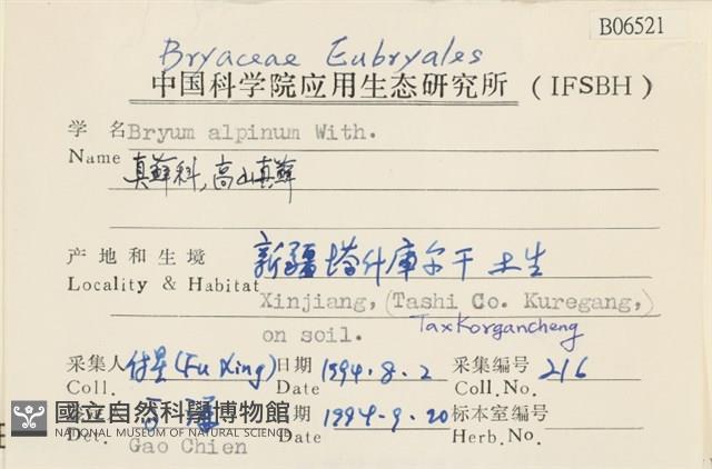 高山真蘚藏品圖，第2張