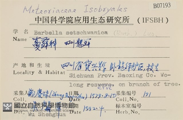 四川懸蘚藏品圖，第2張