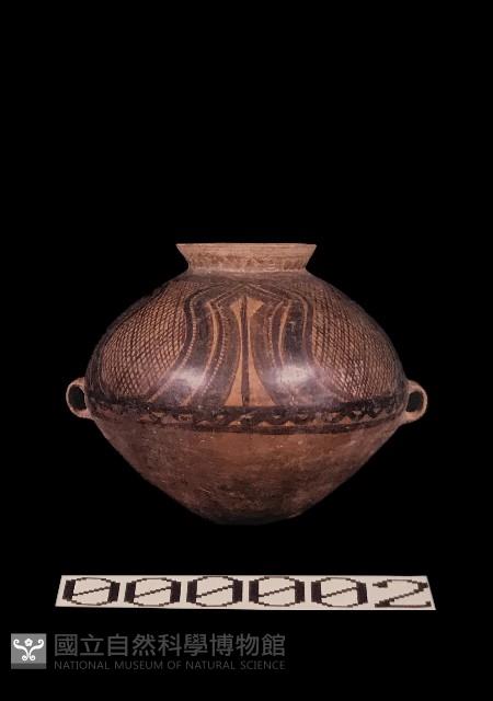 彩陶雙耳壺藏品圖，第1張