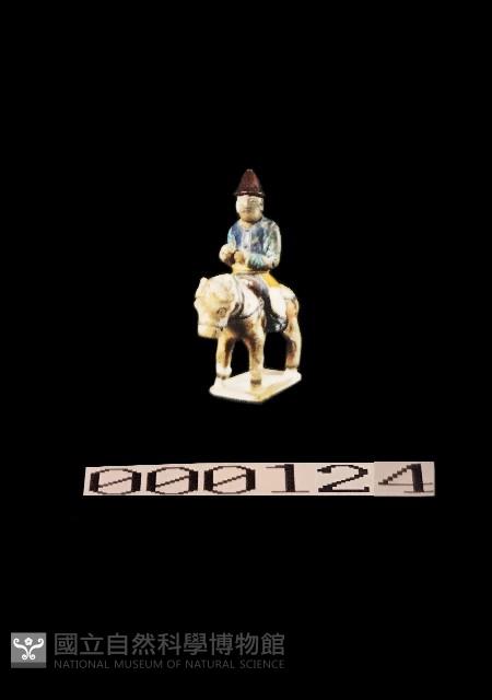 三彩騎馬男俑藏品圖，第1張