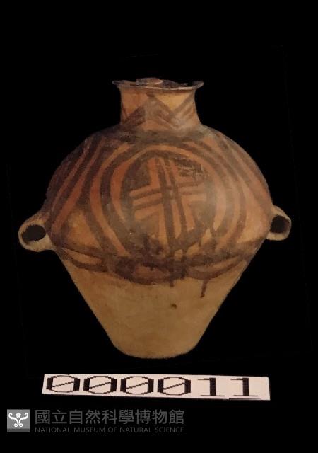 彩陶雙耳壺藏品圖，第1張
