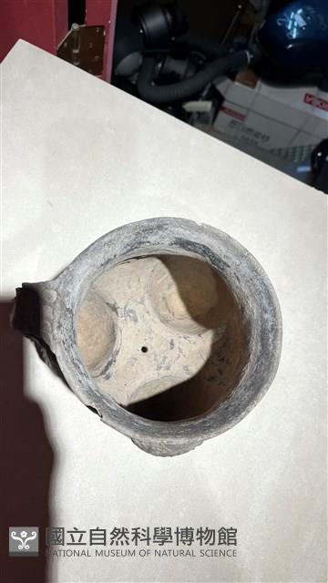 灰陶繩紋鬲藏品圖，第3張