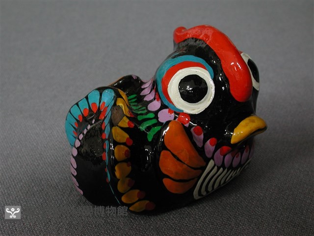 泥哨(鴛鴦)藏品圖，第2張