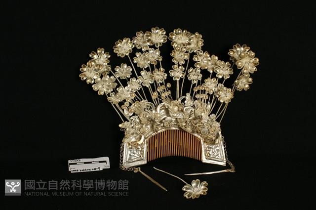 銀裝(髮梳)藏品圖，第2張