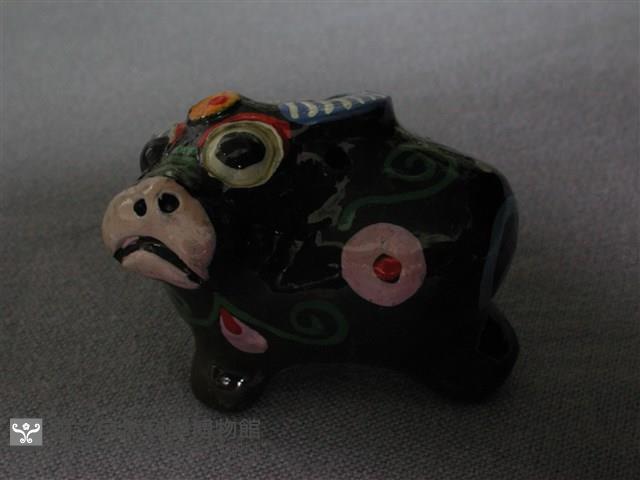 泥哨(牛)藏品圖，第2張