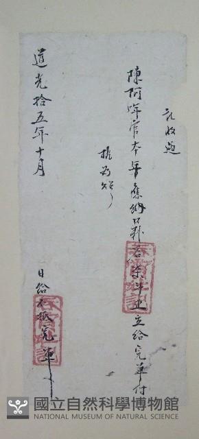 番大租執照藏品圖，第1張