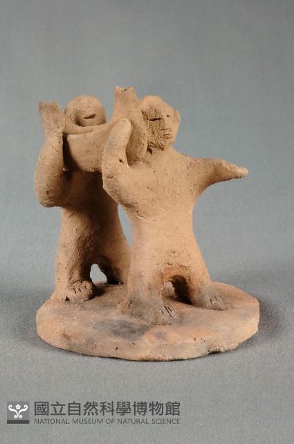 抬船偶(兩人)藏品圖，第1張