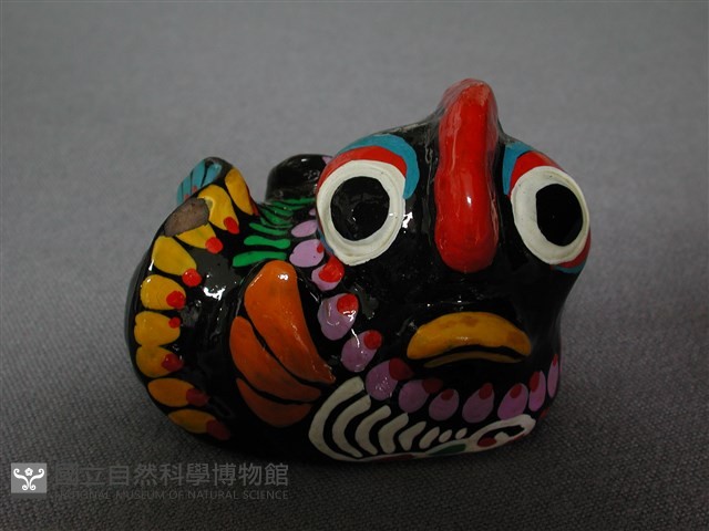 泥哨(鴛鴦)藏品圖，第1張
