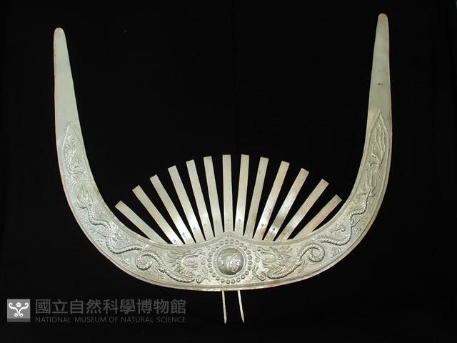 白銅裝(牛角)藏品圖，第1張