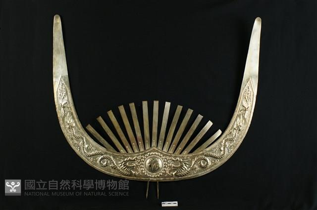 白銅裝(牛角)藏品圖，第1張