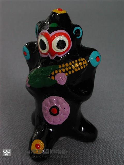 泥哨(猴)藏品圖，第1張
