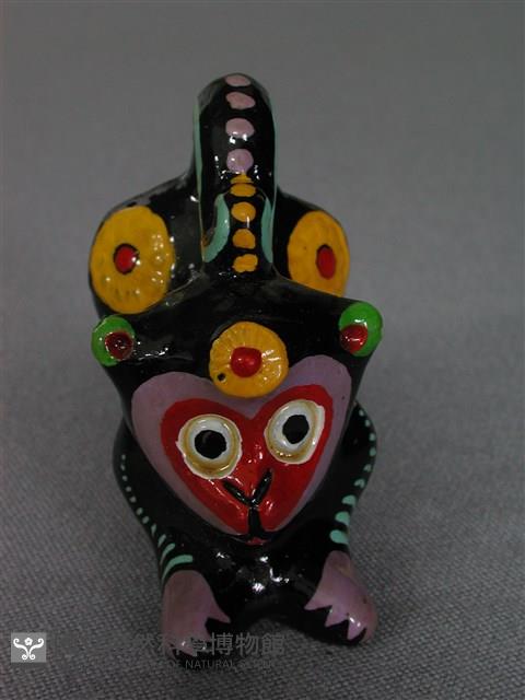 泥哨(猴)藏品圖，第1張