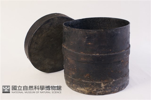 樹皮油漆桶藏品圖，第1張