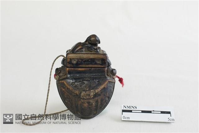 牛角絲盒藏品圖，第1張