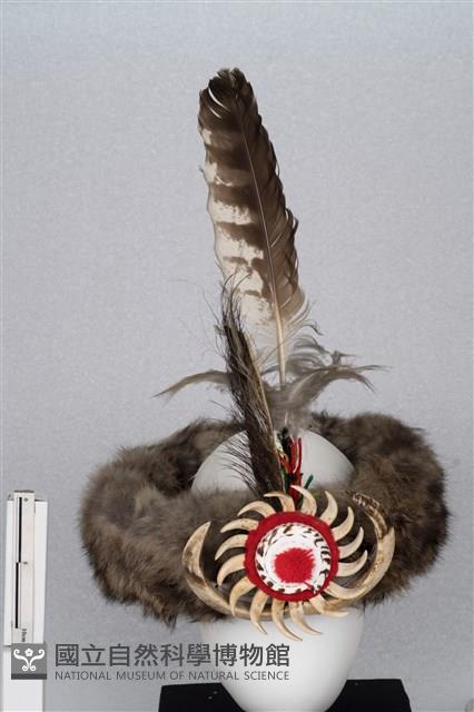 魯凱男用頭飾藏品圖，第1張