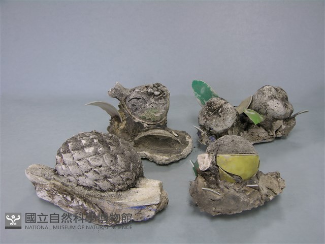 剪黏(蓮霧/鳳梨/榴)藏品圖，第1張