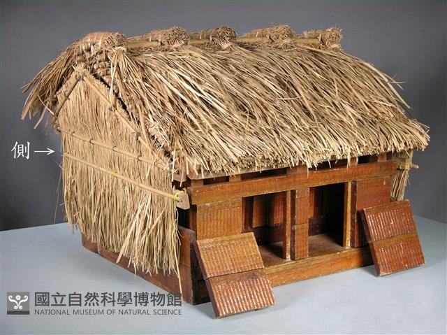 主屋模型(側)藏品圖，第1張