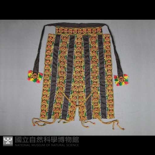 排灣褲前片藏品圖，第1張