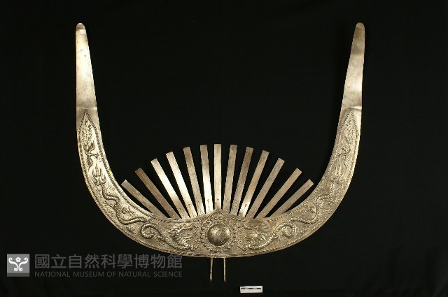白銅裝(牛角)藏品圖，第1張