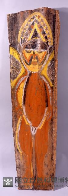 樹皮畫藏品圖，第1張