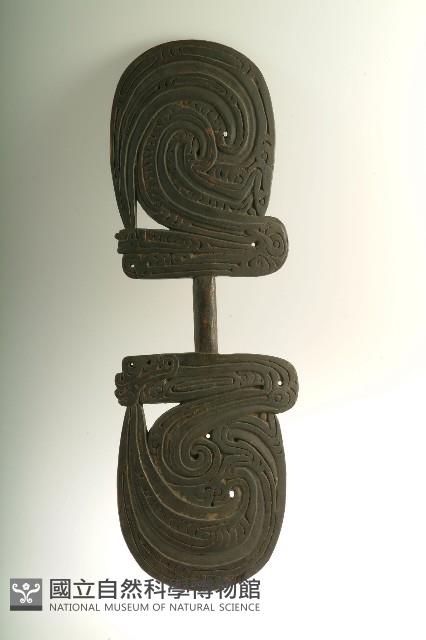 舞蹈儀式木槳藏品圖，第1張