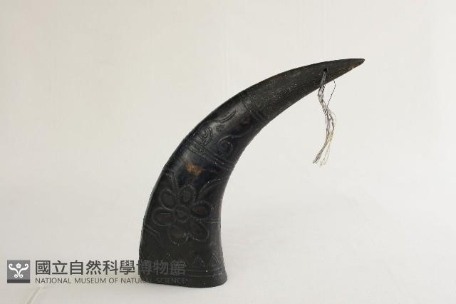 牛角酒杯藏品圖，第1張