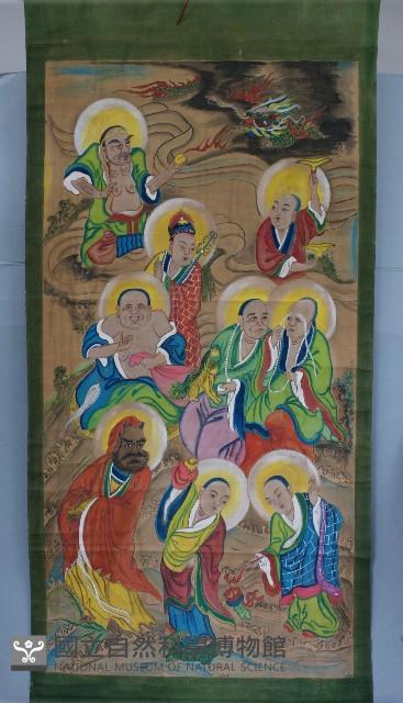 左羅漢(畫)藏品圖，第1張