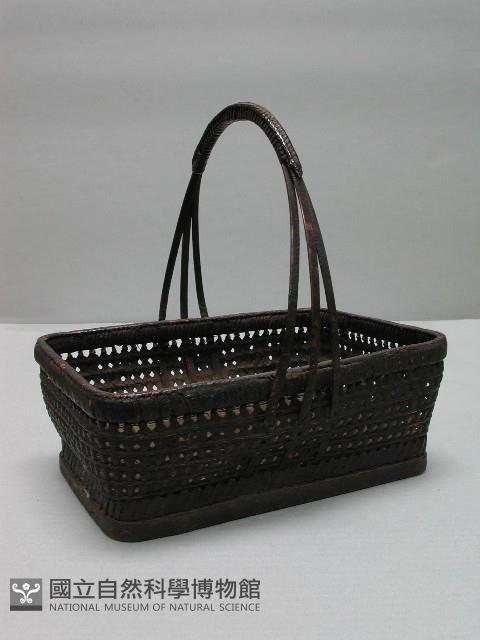 竹編果籃藏品圖，第1張