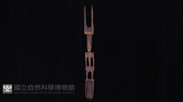 木雕大湯匙藏品圖，第1張