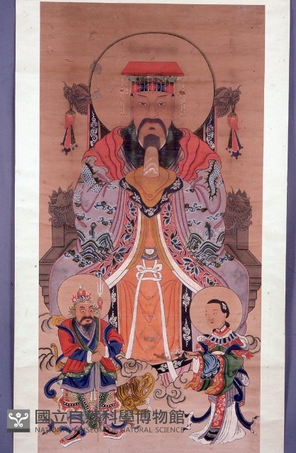 神像彩繪(玉皇大帝)藏品圖，第1張