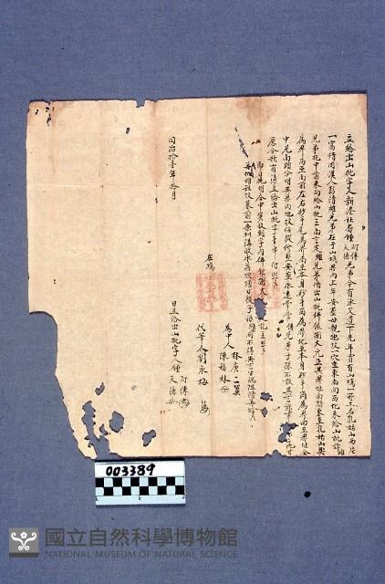 契約書藏品圖，第1張