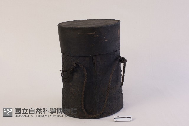 樹皮油漆桶藏品圖，第1張