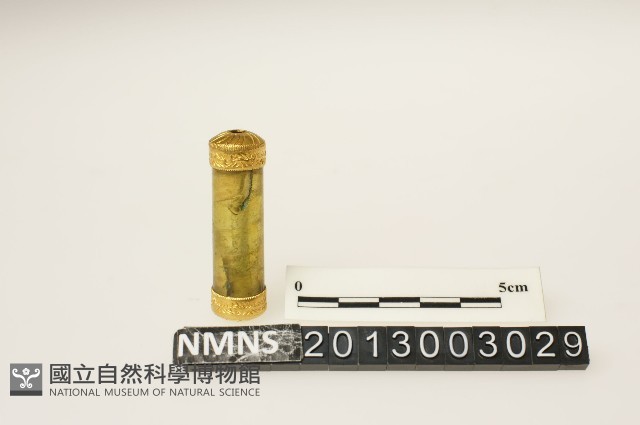 金黃玻璃珠藏品圖，第1張