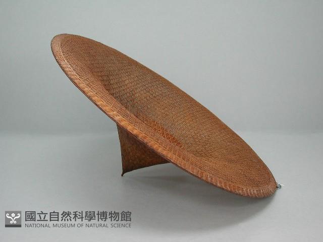 右式竹篾斗笠藏品圖，第2張