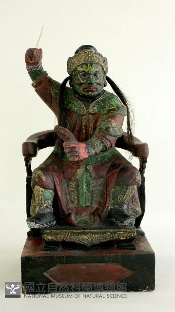 家將雕像(持扇)藏品圖，第1張