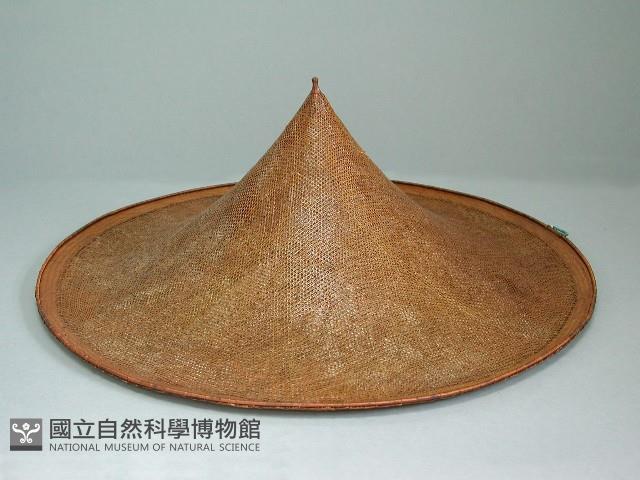 右式竹篾斗笠藏品圖，第1張